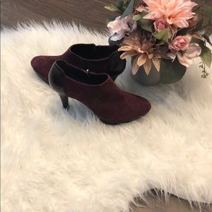 Bandolino size 8 marron booties